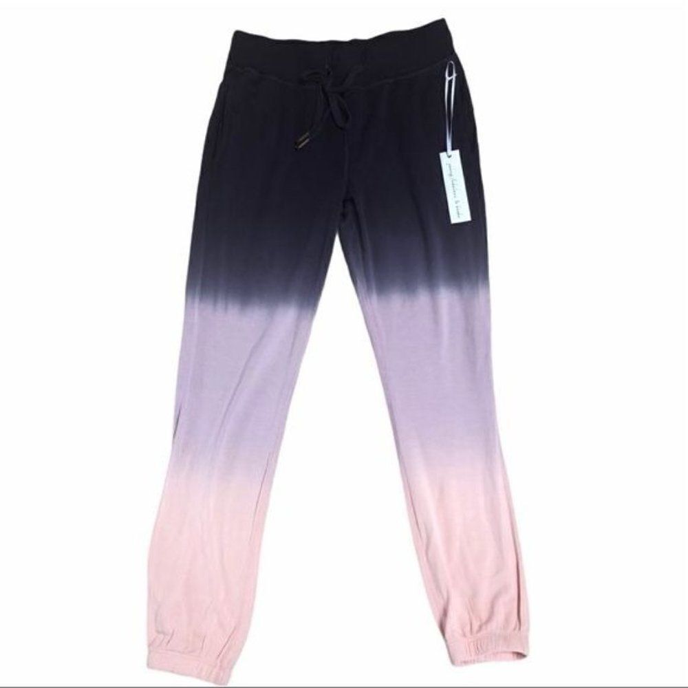 Young Fabulous & Broke Purple Ombré Joggers Small